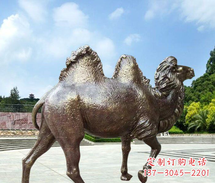 鹤壁欣赏骆驼美感,购买骆驼铜雕