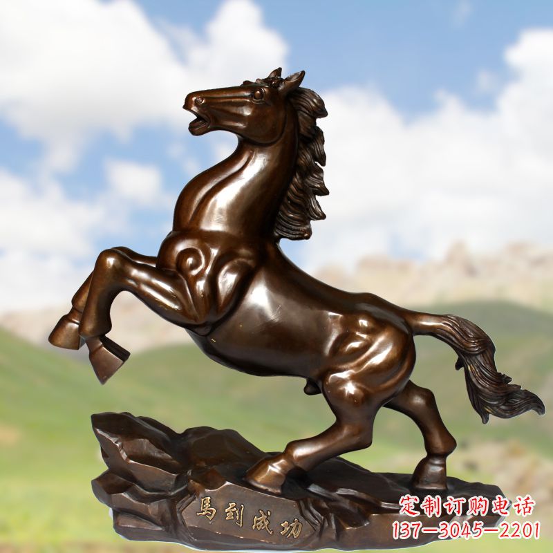 鹤壁马到成功雕塑——传承工艺,走向国际