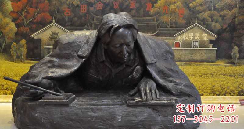 鹤壁雕刻毛主席专属铜雕