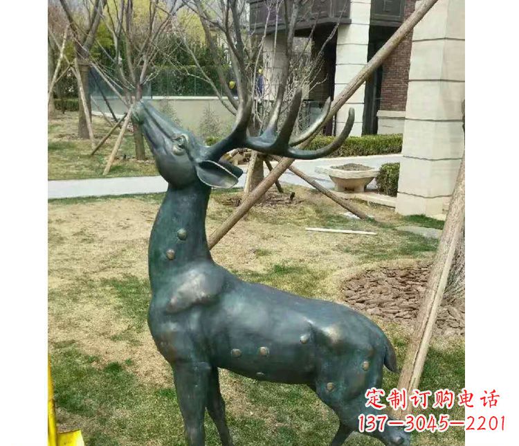鹤壁梅花鹿雕塑——把大自然的魅力带入你的家