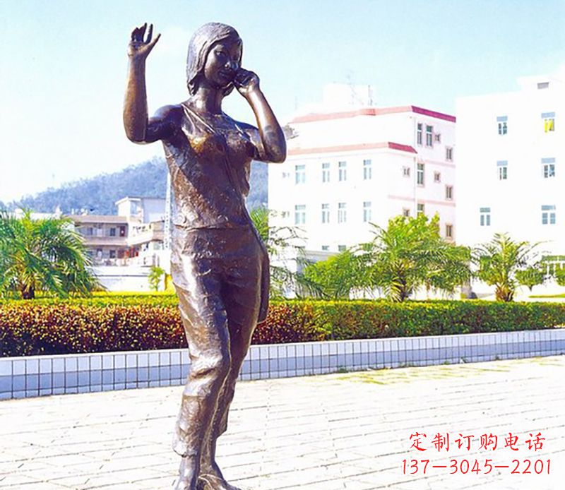 鹤壁美女雕塑——一种经典的室外观赏雕塑