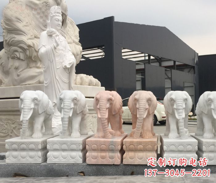 鹤壁中领雕塑精美大象雕塑特别之处