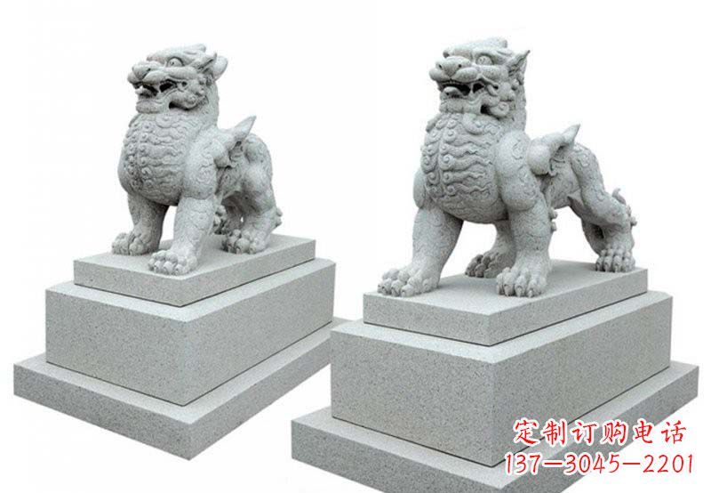 鹤壁中领雕塑,让你的宅邸安上财神的貔貅雕塑