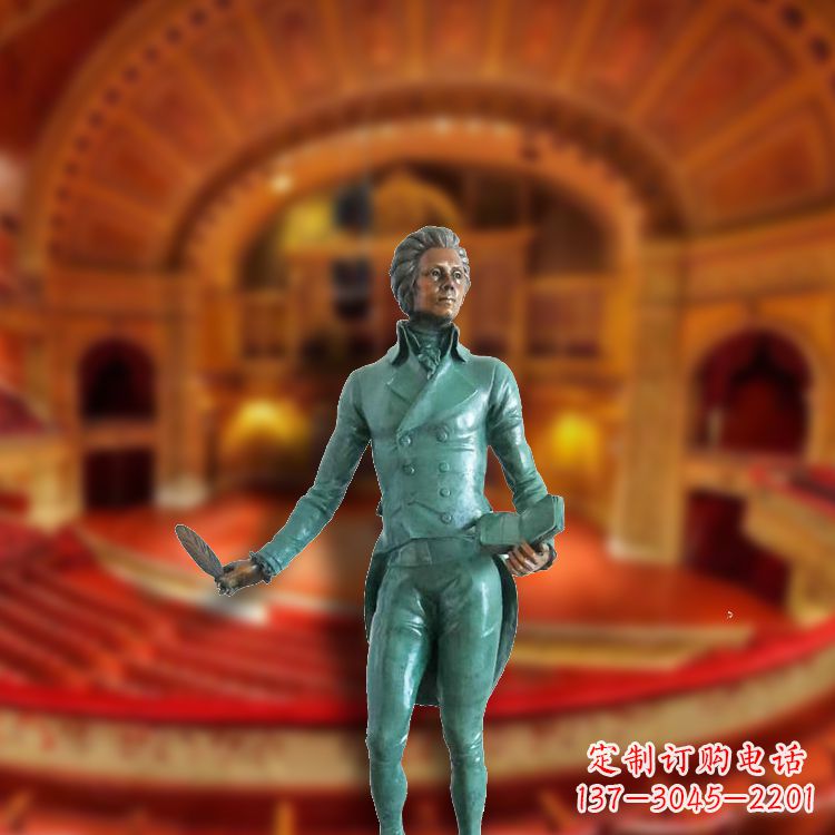 鹤壁立体雕刻莫扎特,享受难忘的音乐之旅