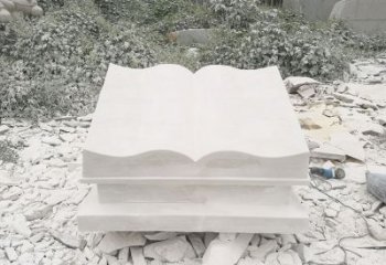 鹤壁雕刻精美的书籍雕塑