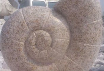 鹤壁花岗岩蜗牛石雕|质感细腻的蜗牛雕塑
