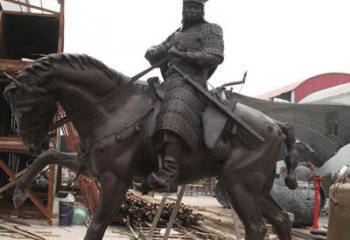 鹤壁将军骑马铜雕，聚焦古典品质
