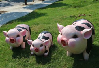 鹤壁全新卡通猪雕塑，为您的家居装饰带来活力