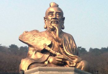 鹤壁真谛雕塑·老子铜雕像，传承中国文化
