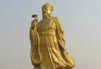 鹤壁精美绝伦的李时珍铜雕