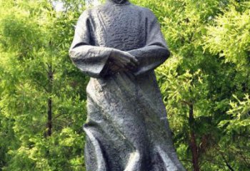 鹤壁欣赏鲁迅先生传神铜雕