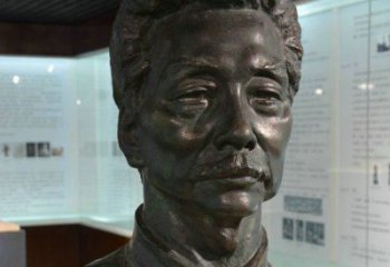 鹤壁鲁迅名人铜雕雕塑—传承文化，永久纪念