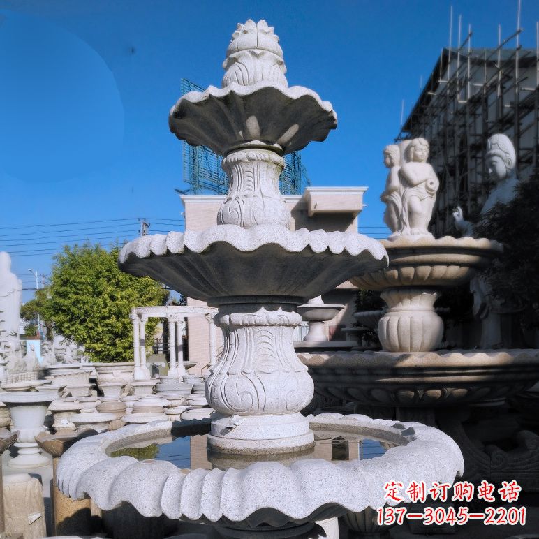 鹤壁中领雕塑喷泉雕塑,浪漫融入现代设计