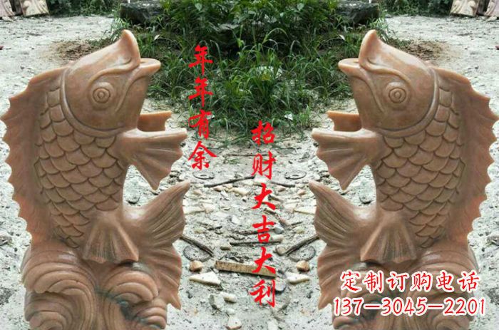 鹤壁中领雕塑:最精美的鲤鱼雕塑