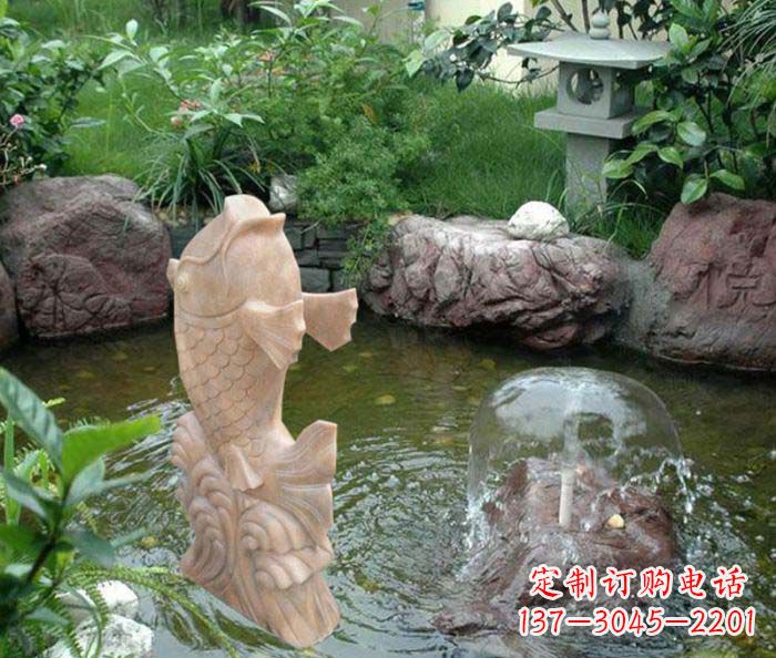鹤壁艺术化的鲤鱼雕塑,让你家的氛围变得更加温馨
