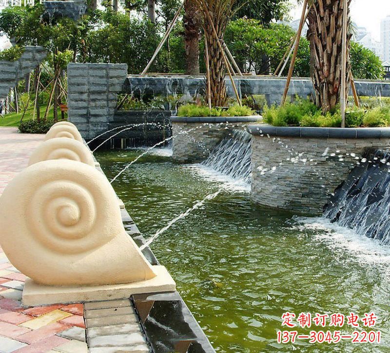 鹤壁蜗牛石雕塑|带你走进自然的美丽