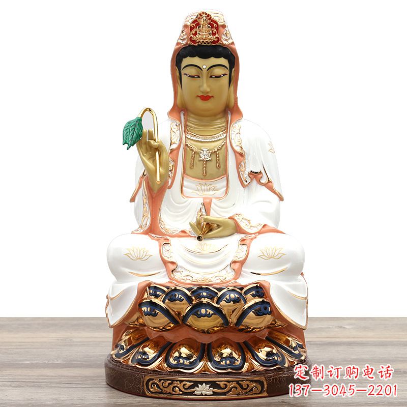鹤壁中领雕塑观音菩萨佛像高端定制