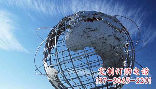 鹤壁精致的不锈钢地球雕塑