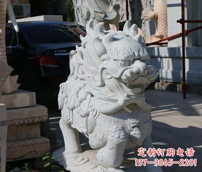 鹤壁精致的麒麟雕塑,艺术之美绽放世间