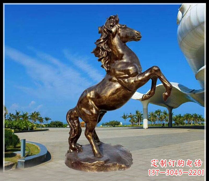 鹤壁专业领先的马雕塑定制服务