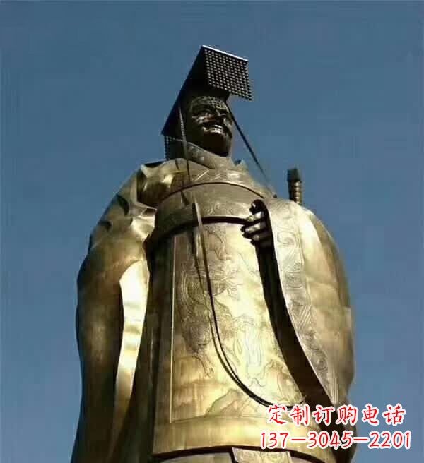 鹤壁秦始皇铜雕,值得纪念的经典艺术