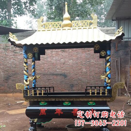 鹤壁琴书侣文铜香炉|传承文雅风韵