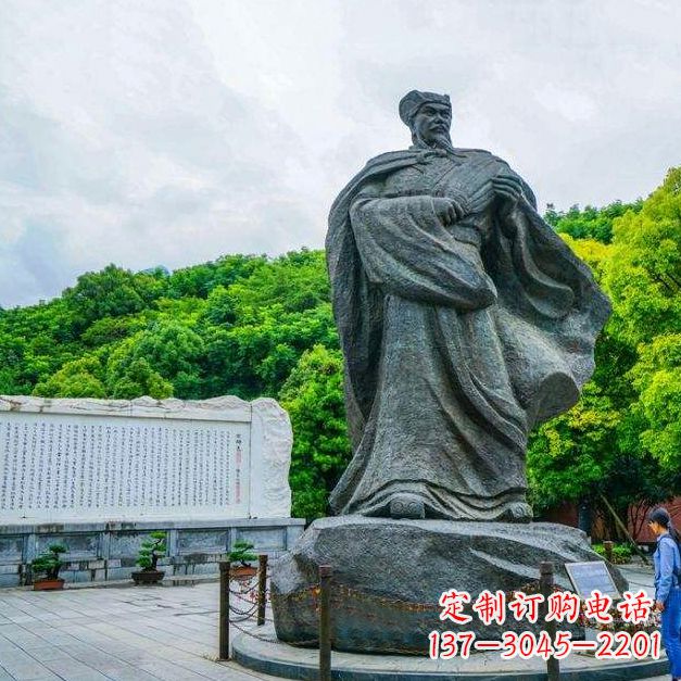 鹤壁汇聚历史荣光——中领雕塑诸葛亮雕塑
