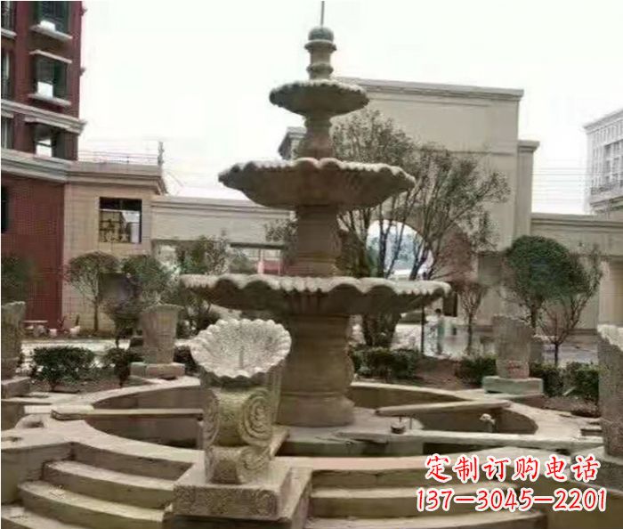 鹤壁高品质砂岩喷泉雕塑