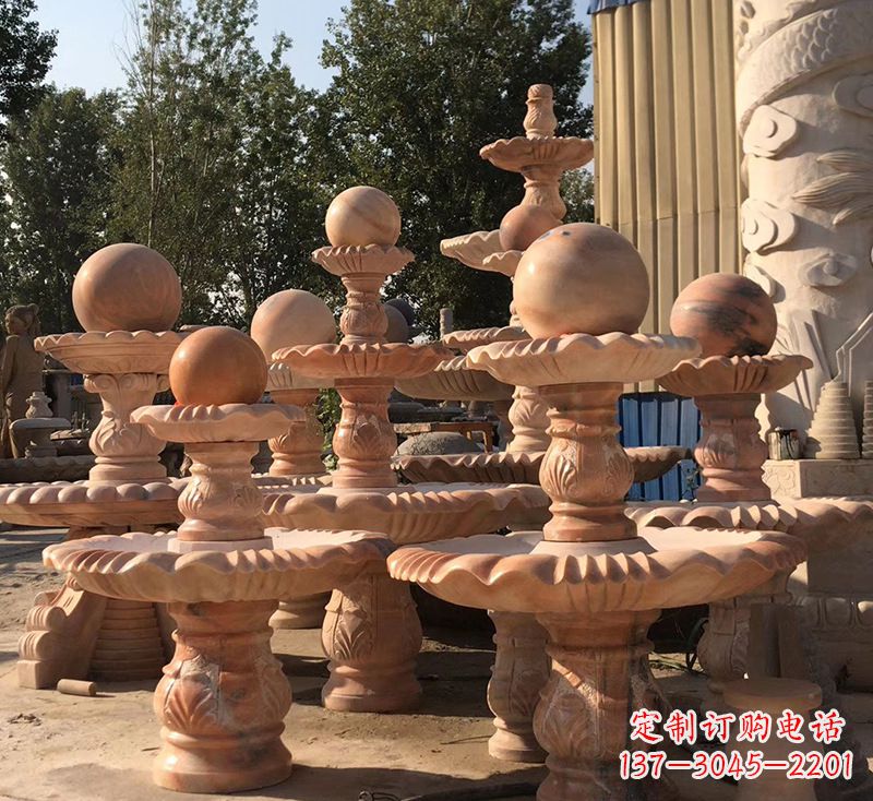鹤壁精致而优雅的深圳风水球雕塑