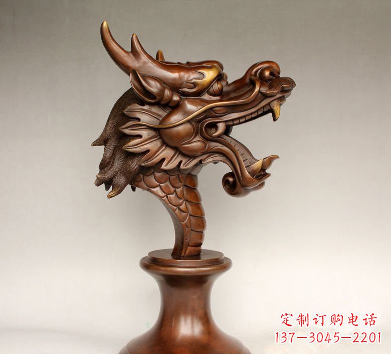 鹤壁十二生肖兽首铜雕塑，让古老传统走进你我家