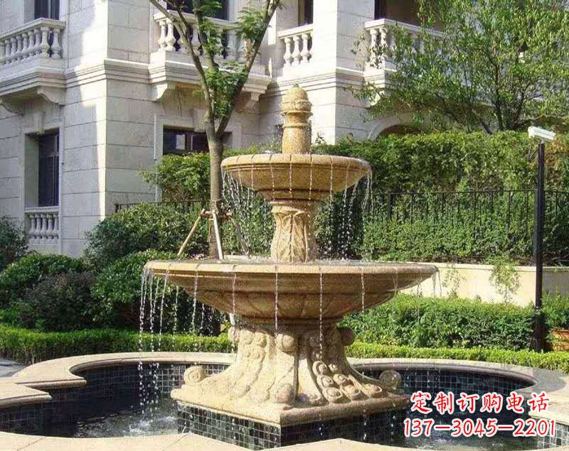 鹤壁美轮美奂的喷泉雕塑