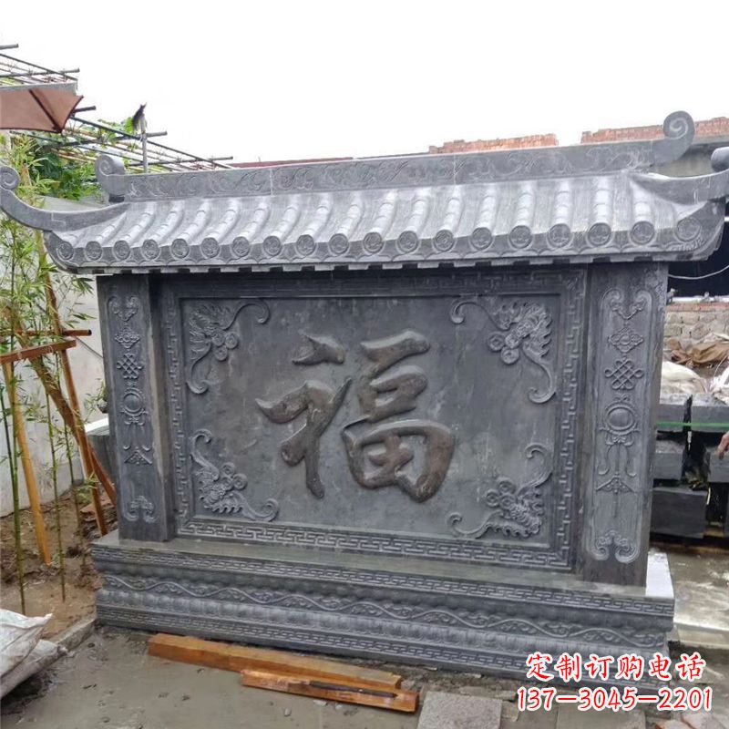 鹤壁中领雕塑：福字雕塑，点缀婚房庭院