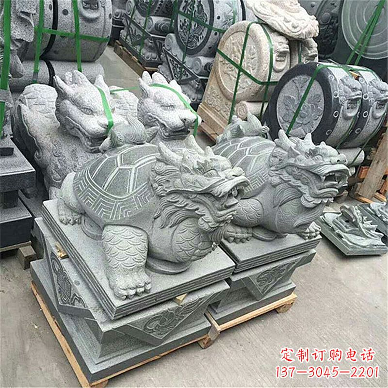 鹤壁精美的乌龟石雕精品