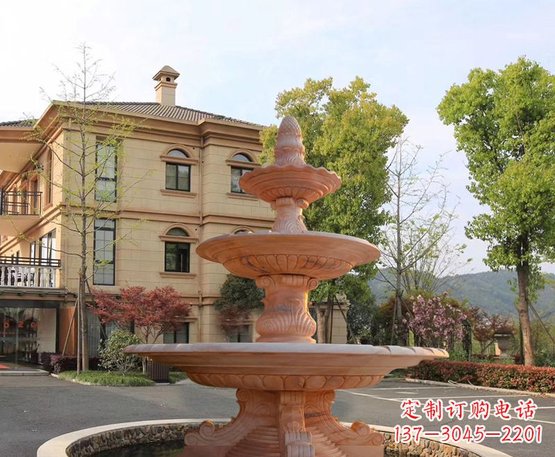 鹤壁石雕小喷泉