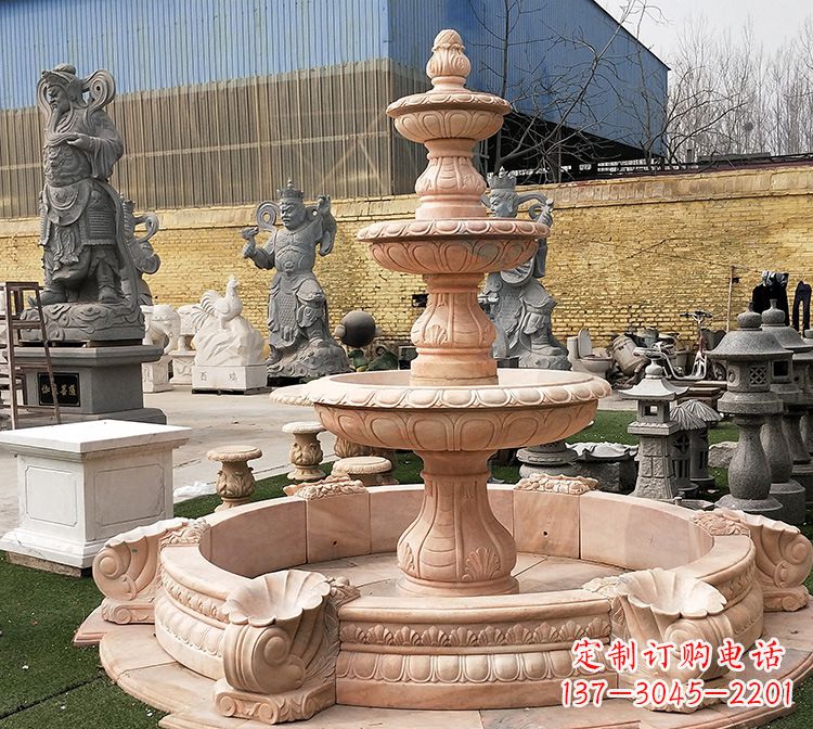 鹤壁石雕转运珠风水球