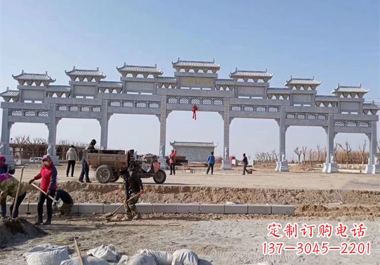 鹤壁石牌坊九楼