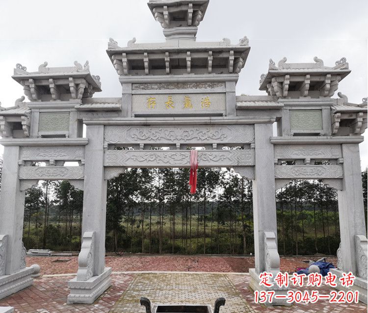 鹤壁石牌坊石牌楼