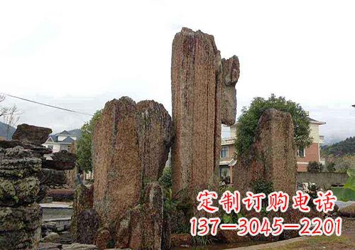 鹤壁石笋石假山