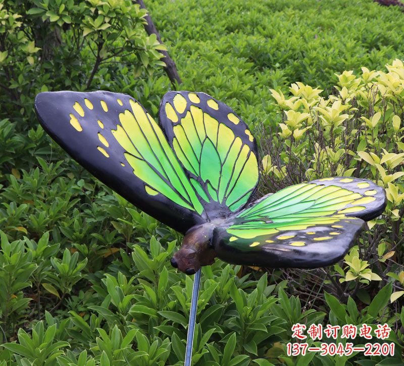 鹤壁树脂仿真蝴蝶昆虫雕塑