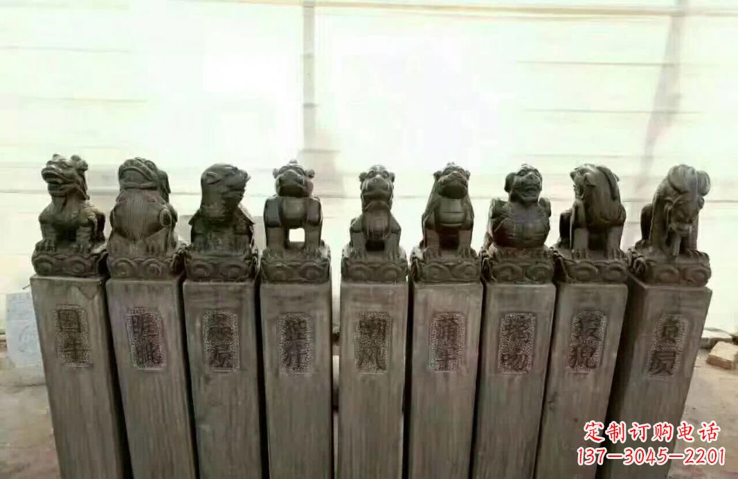 鹤壁栓马桩石雕