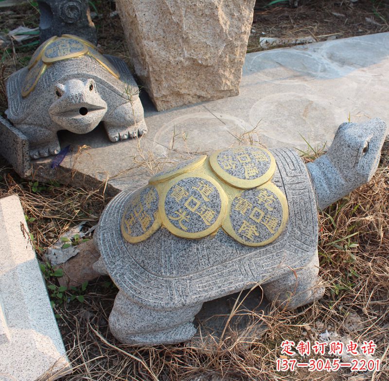 鹤壁水池乌龟石雕