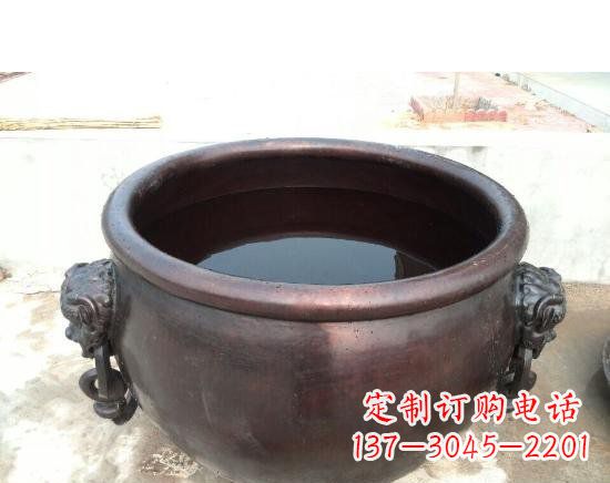 鹤壁水缸寺庙铜雕