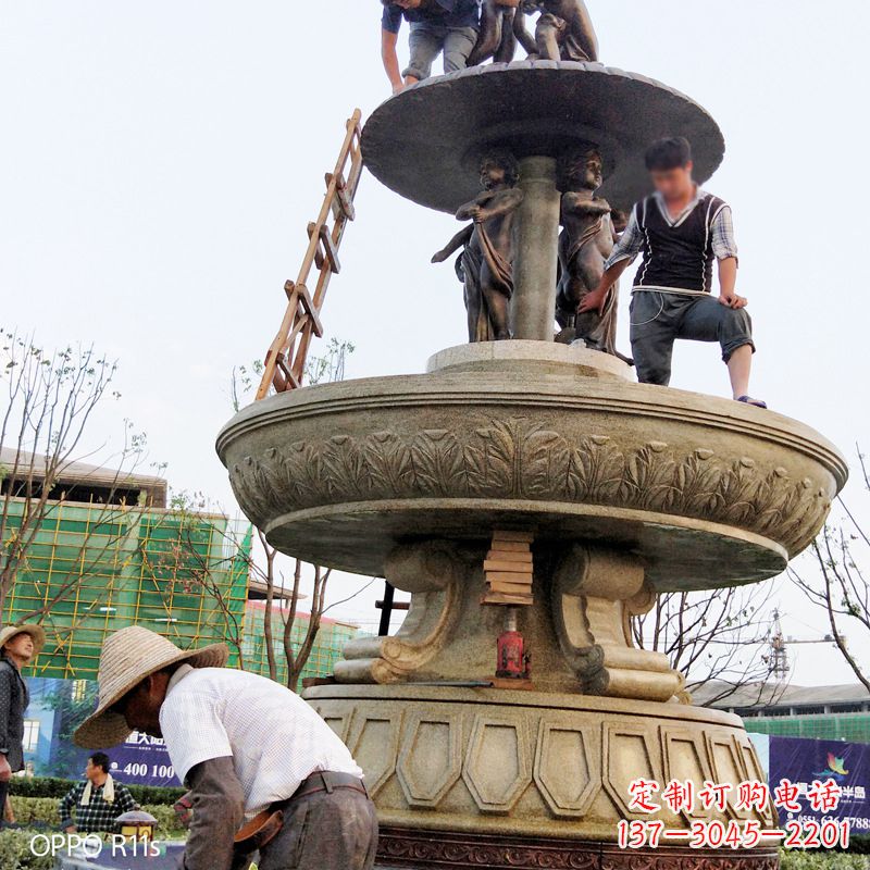 鹤壁水头石雕喷泉