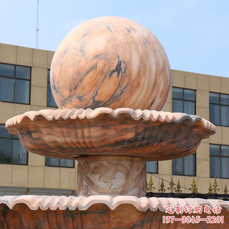 鹤壁四平石材风水球