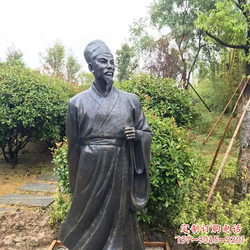 鹤壁苏东坡铸铜历史文化名人雕像