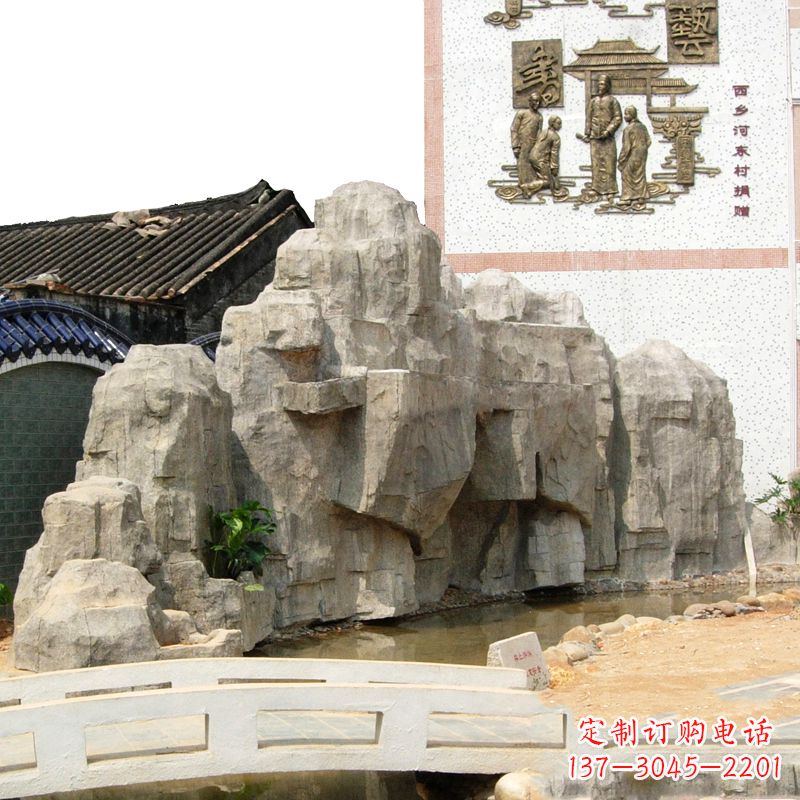 鹤壁塑石假山雕塑