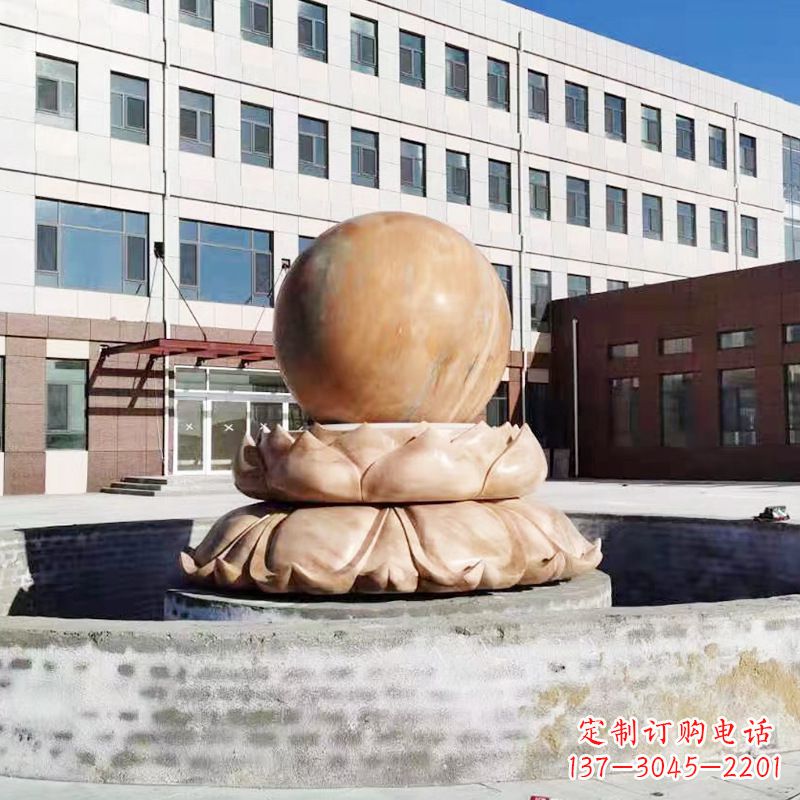 鹤壁特色的石雕风水球