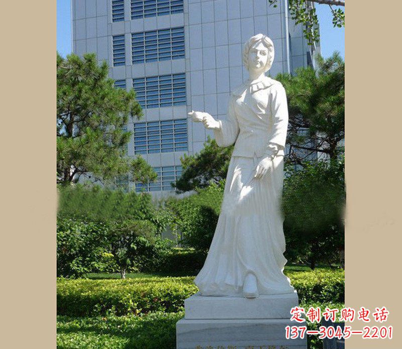 鹤壁提灯天使弗洛伦斯·南丁格尔石雕