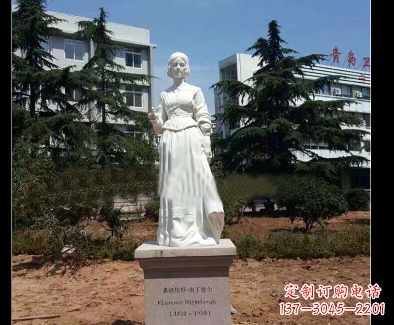 鹤壁提灯天使弗洛伦斯·南丁格尔石雕 (3)