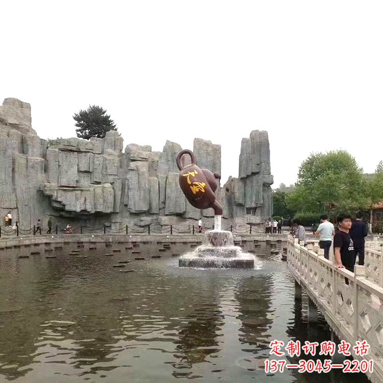 鹤壁天壶流水喷泉